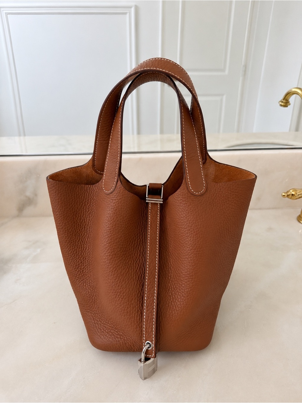 Hermes Picotin Lock 18 Taurillon Clemence Bag - Picture 2 of 7